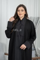 عباية قطري تدخيله اسود زرار