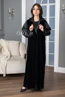 عباية شتوي قلاب قطيفة تدخيلات تفته