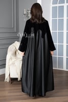 عباية شتوي تفته تدخيلات قطفة حلزوني