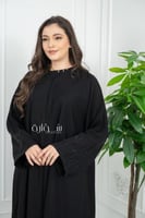 عباية ملكي تطريز كم