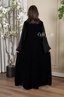 عباية شتوي قطيفة كم كسرات