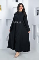 عباية استريت بكم مربع وتفاصيل كريستال