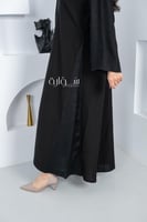 عباية نص كلوش بتدخيله جاكار جوانب وكم