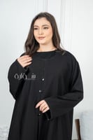 عباية نص كلوش بقيطان على جوانب