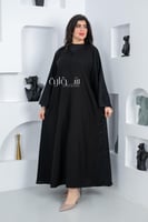 عباية نص كلوش بتدخيله جاكار جوانب وكم