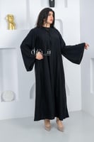 عباية استريت بكم مربع وتفاصيل كريستال