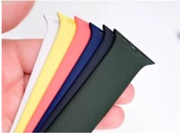 سوار سيليكون ناعم بحلقة واحدة لساعة أبل