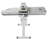 كاوية كبس بخار رقمية من كي ام سي مع قاعدة حديدية K...