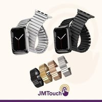 حزام ساعة معدني مرن لساعة ابل