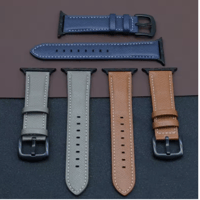 حزام ساعة جلد فاخر لساعة ابل