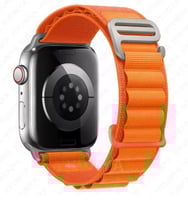 قماش رياضي مرن بحلقة مشبك لسوار ساعة ابل