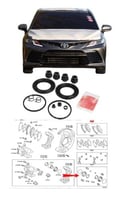 إصلاح كليبر امامي كامري 2018 / 2024 وكالة