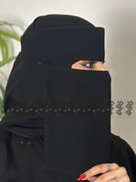 نقاب وسط مقوى برده