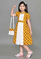 فستان شالكي بناتي