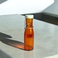 قارورة زجاج اسباني ملون بسعة 200 ملي