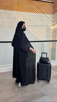 عباية سفر اسود