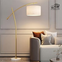 ابجورة ذهبي طويلة قوس ارضية