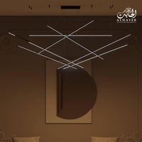 ثريا معلقة LED عشوائي 7 أذرع