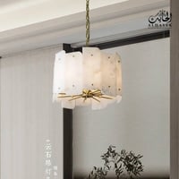 ثريا دائري مودرن بديل الرخام