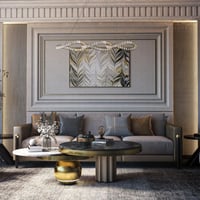 ثريا كريستال نيو كلاسيك متداخلة