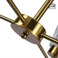 ثريا أنيقة بإضاءة دافئة – تصميم عصري كلاسيكي