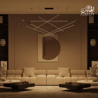 ثريا معلقة LED عشوائي 7 أذرع