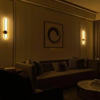 ابليك ذهبي جداري إضاءة ليد