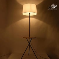 ابجورة طويلة ارضية مع رف جانبي