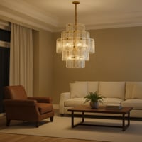 نجف مودرن دائري قزاز