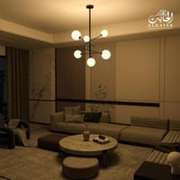 ثريا كور زجاج كروي مودرن