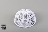 طاقية كويتي محبوكة يدويا - مطاط