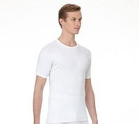 برومان فانلة رجالي نصف كم دائري ( 6 حبات )