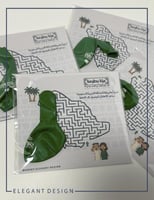 العاب ورقية مع بالونة