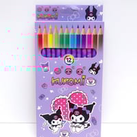 أقلام خشبية ملونة كو رومي - 12 لون