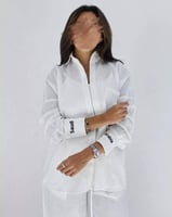 قميص ابيض سيفين و نخله