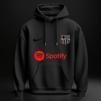 بلوفر برشلونة الأسود