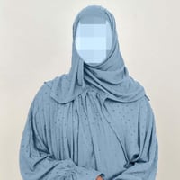 شرشف صلاة نسائي منقط بخامة باردة