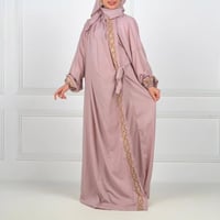 شرشف صلاة نسائي بارد بتطريز ناعم