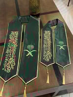 وشاح النخلة والسيف 2025 – إطلالة وطنية أنيقة | برا...