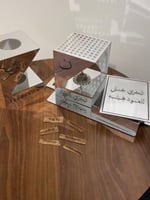 طقم مبخره متكامل بالاسم مع بيت للورد بتاريخ