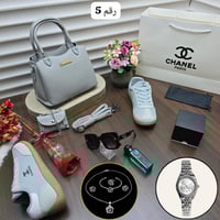 طقم شنطة ماركة شانيل