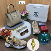 طقم شنطه ماركة شانيل