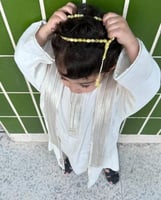 البشت الملكي مع ثوب العيد تصميم حصري