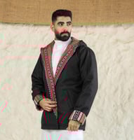 جاكيت رجالي ونسائي بنقش السدو