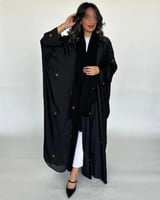 عباية تطريز نجوم