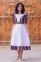 فستان يوم التأسيس بناتي بشكل سيفين