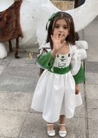 فستان اليوم الوطني بالاسم