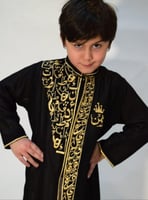 دقله ولادي تطريز الاحرف العربيه ذهبي