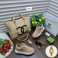 طقم شنطة ماركة شانيل