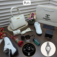 طقم شنطة ماركة شانيل